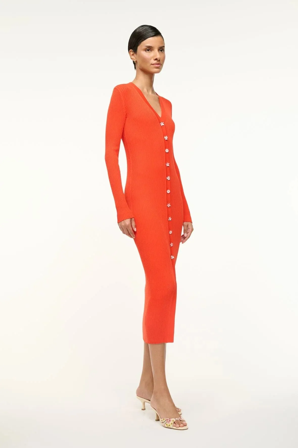 Shoko Sweater Dress - Cayenne