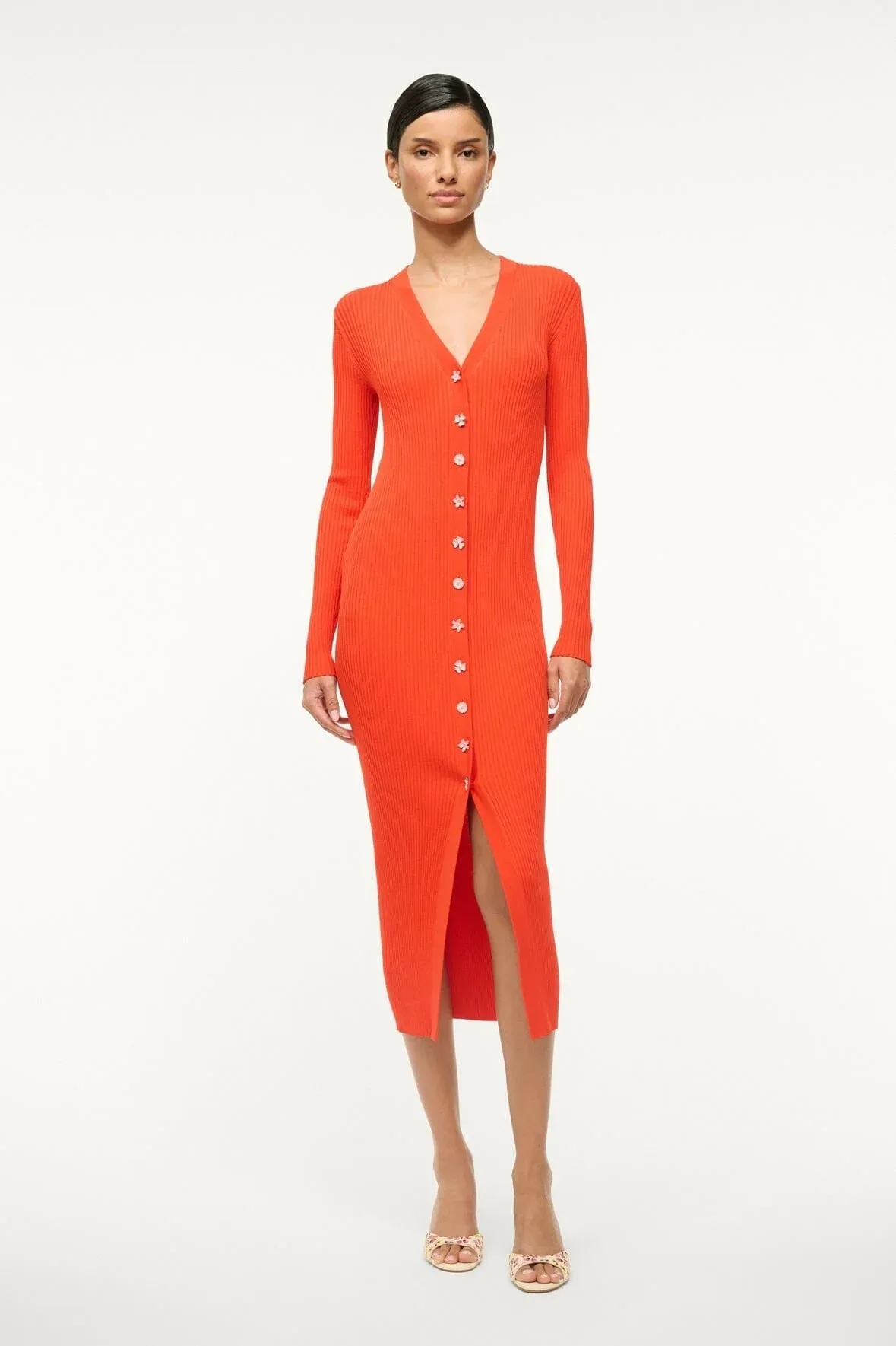 Shoko Sweater Dress - Cayenne