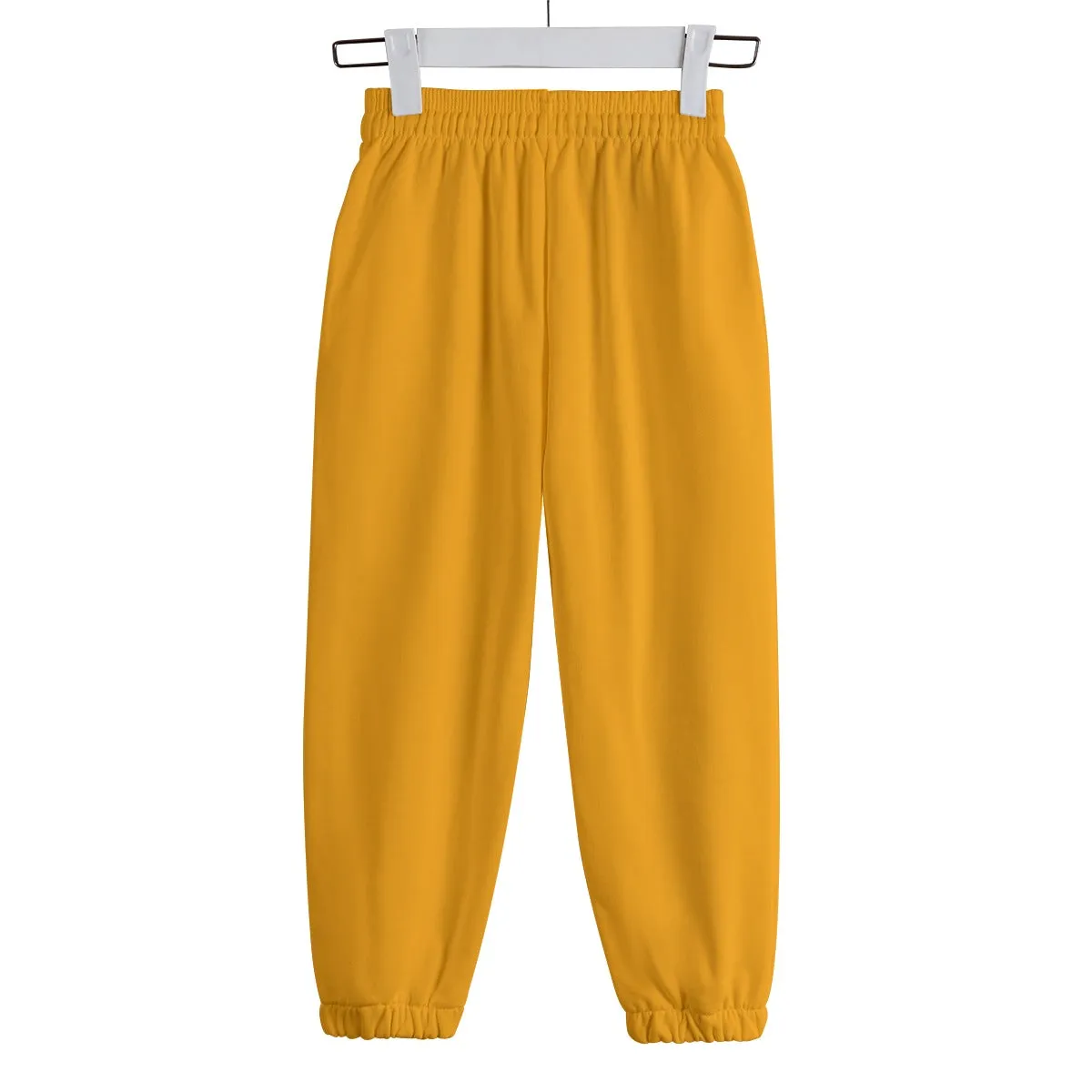 Sixty Eight 93 Logo White Orange Kid's Sweatpants