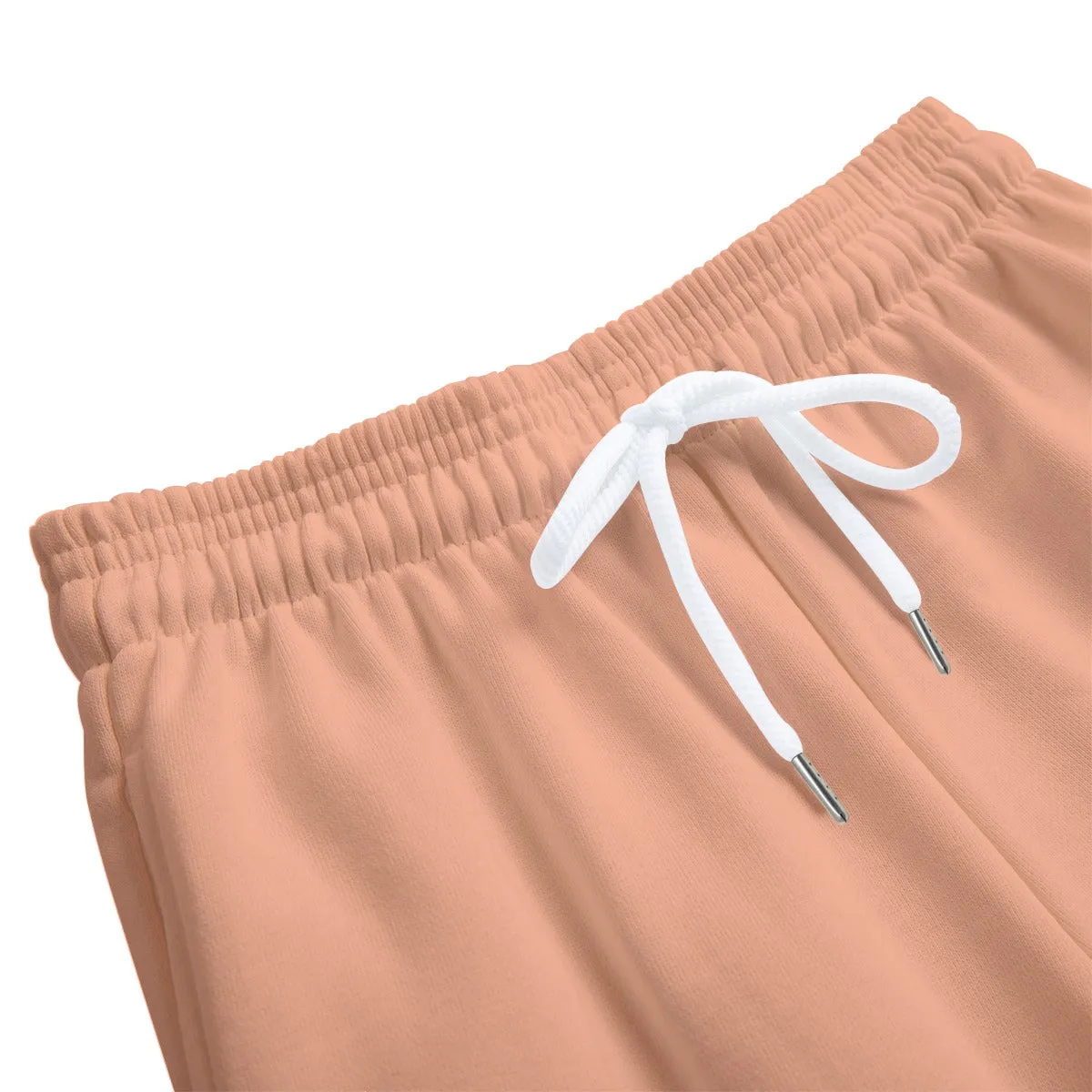 Sixty Eight 93 Logo White Peach Kid's Sweatpants