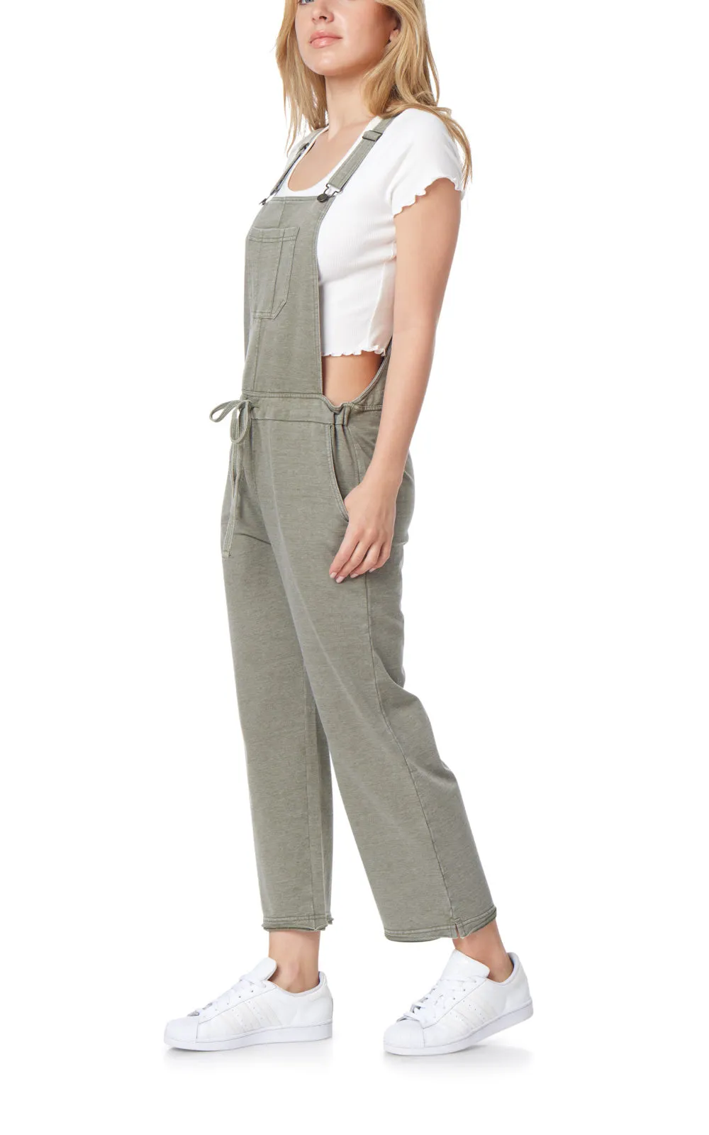 Straight Crop Overall