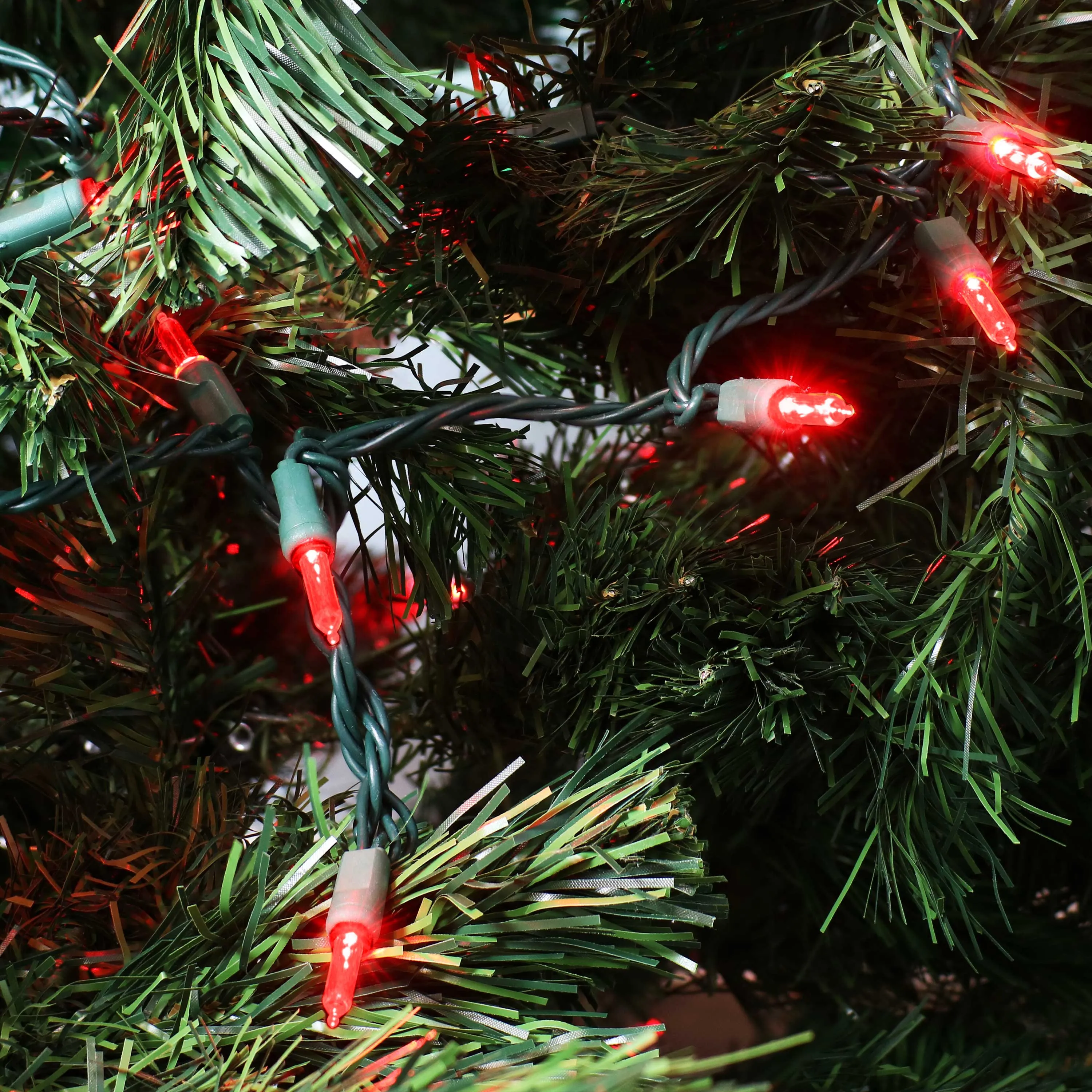 Sunnydaze 70-Count M6 Smooth LED Christmas Tree String Lights