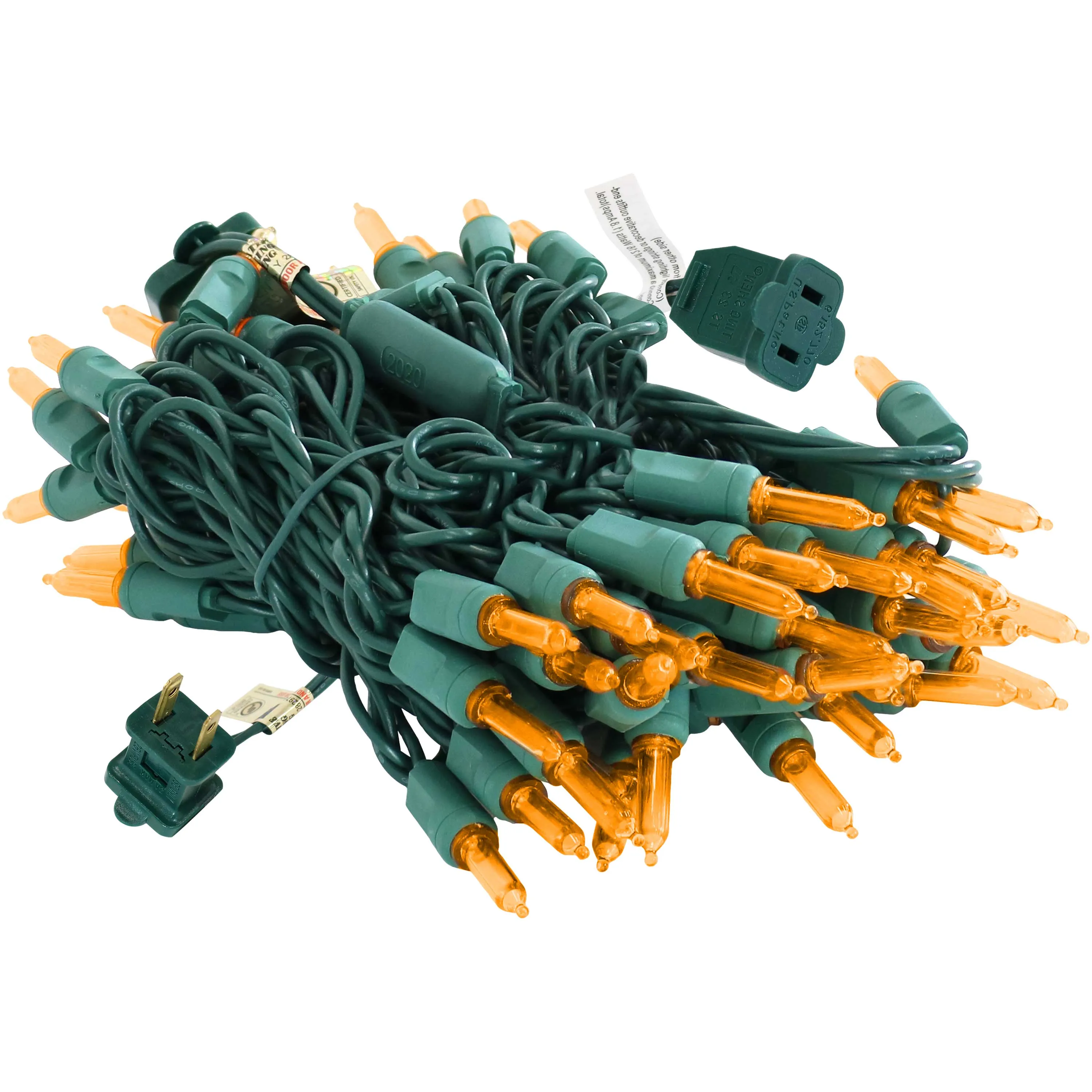 Sunnydaze 70-Count M6 Smooth LED Christmas Tree String Lights