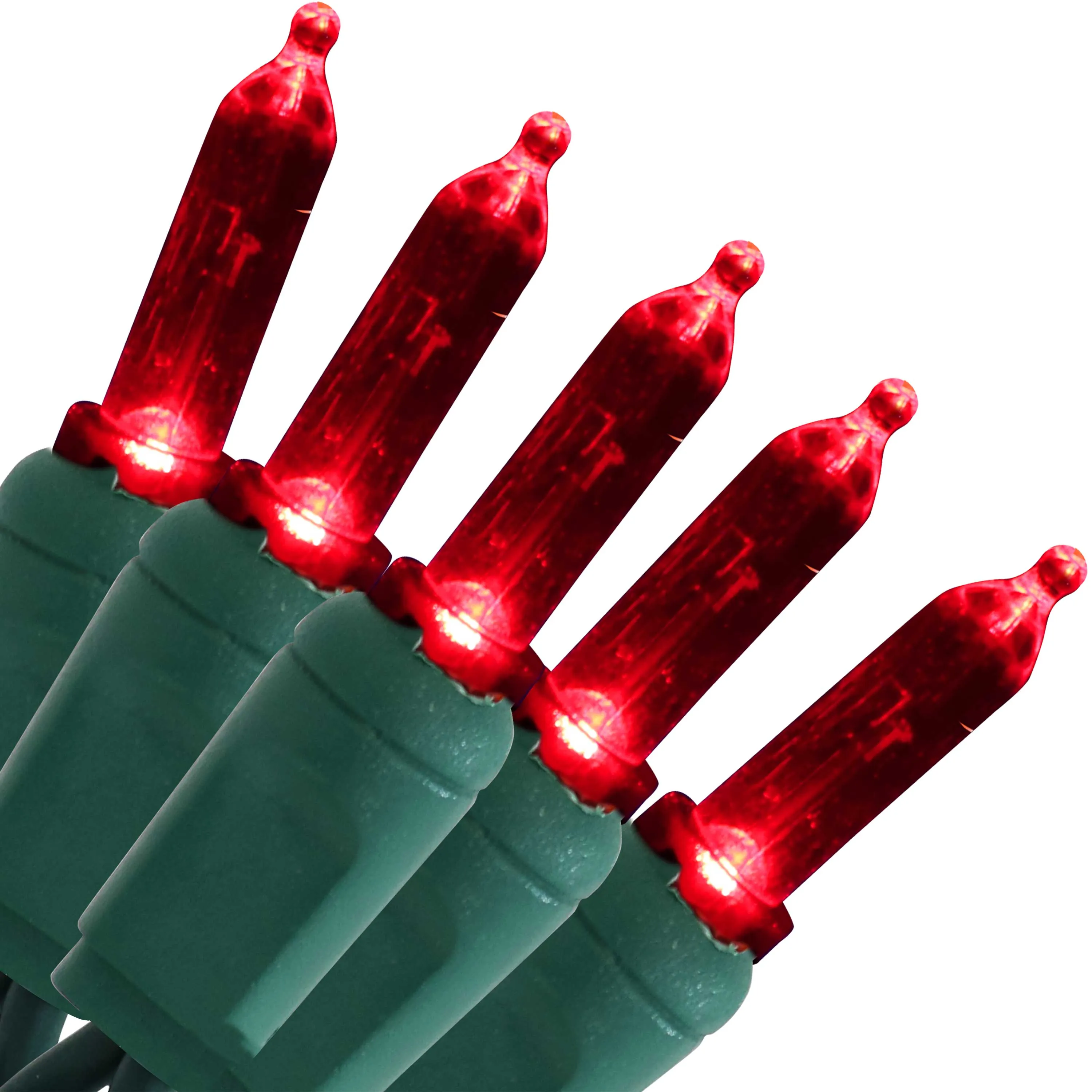 Sunnydaze 70-Count M6 Smooth LED Christmas Tree String Lights