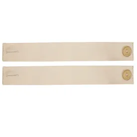 Sunnydaze Indoor/Outdoor Polyester Fabric Curtain Tiebacks - Set of 2