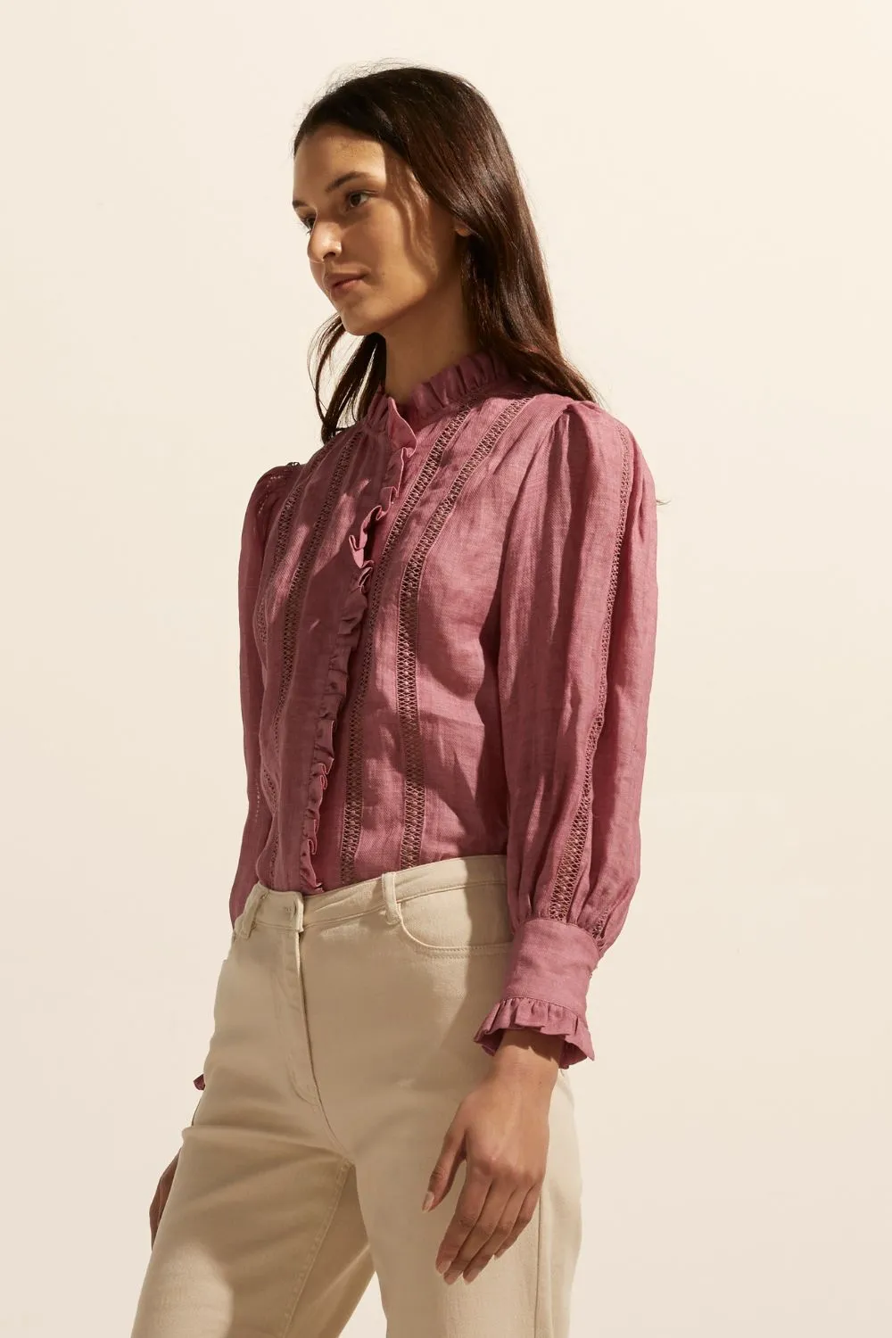 Swoon Top Magenta