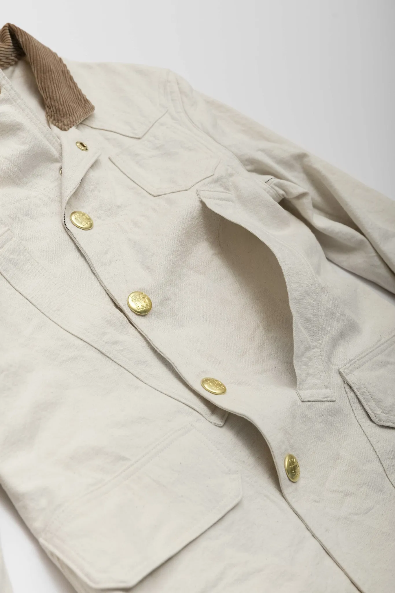 White Duck Hunting Coat