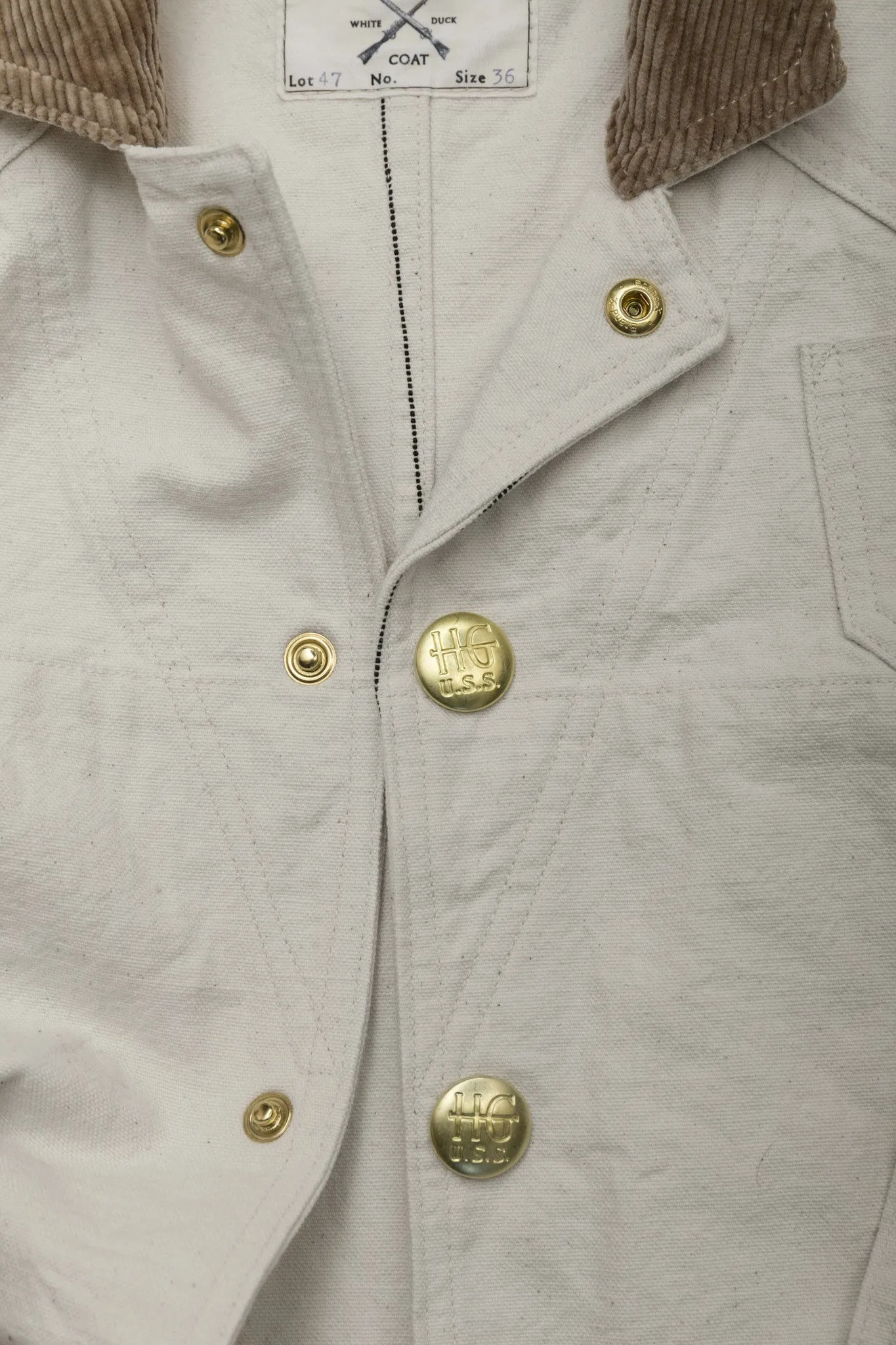 White Duck Hunting Coat