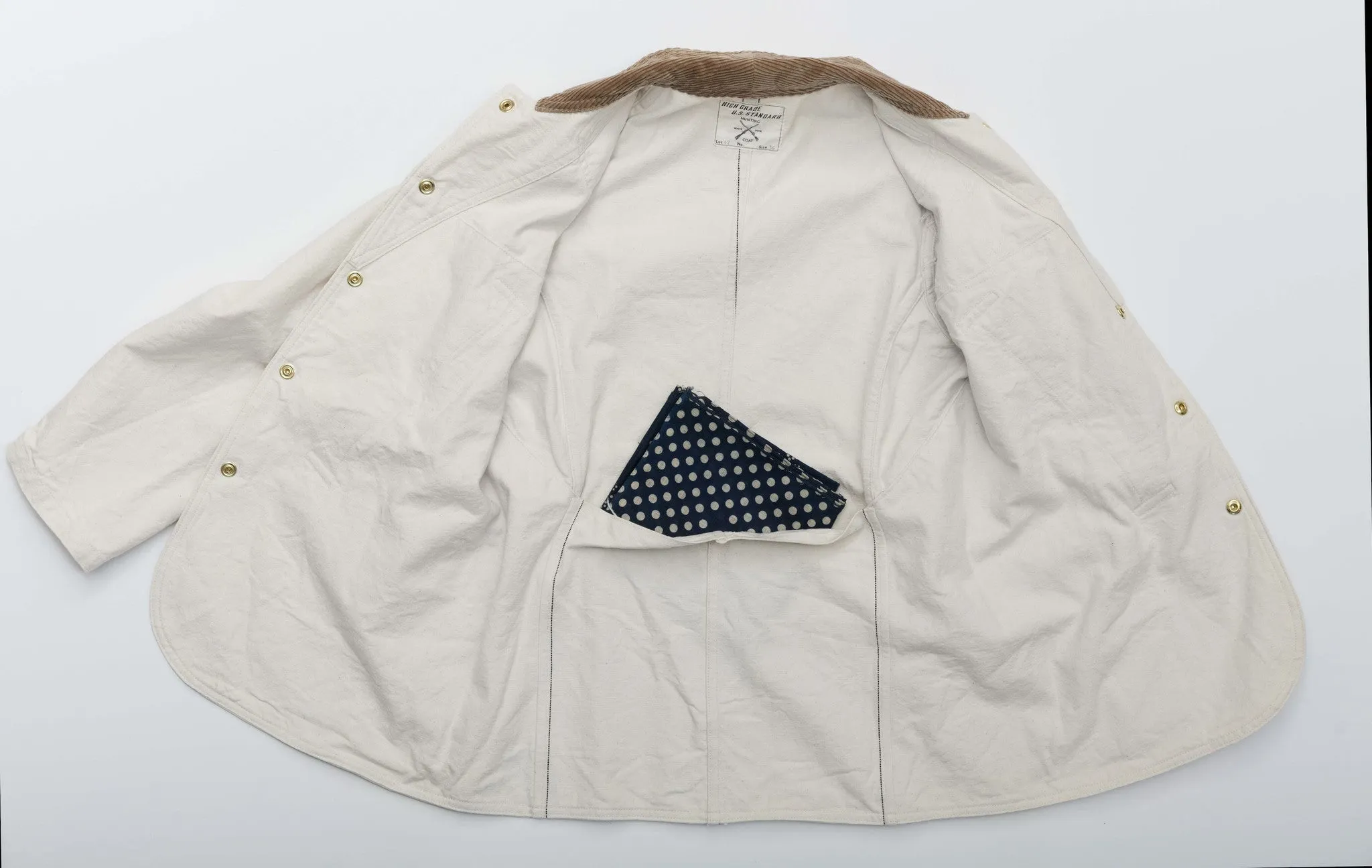 White Duck Hunting Coat