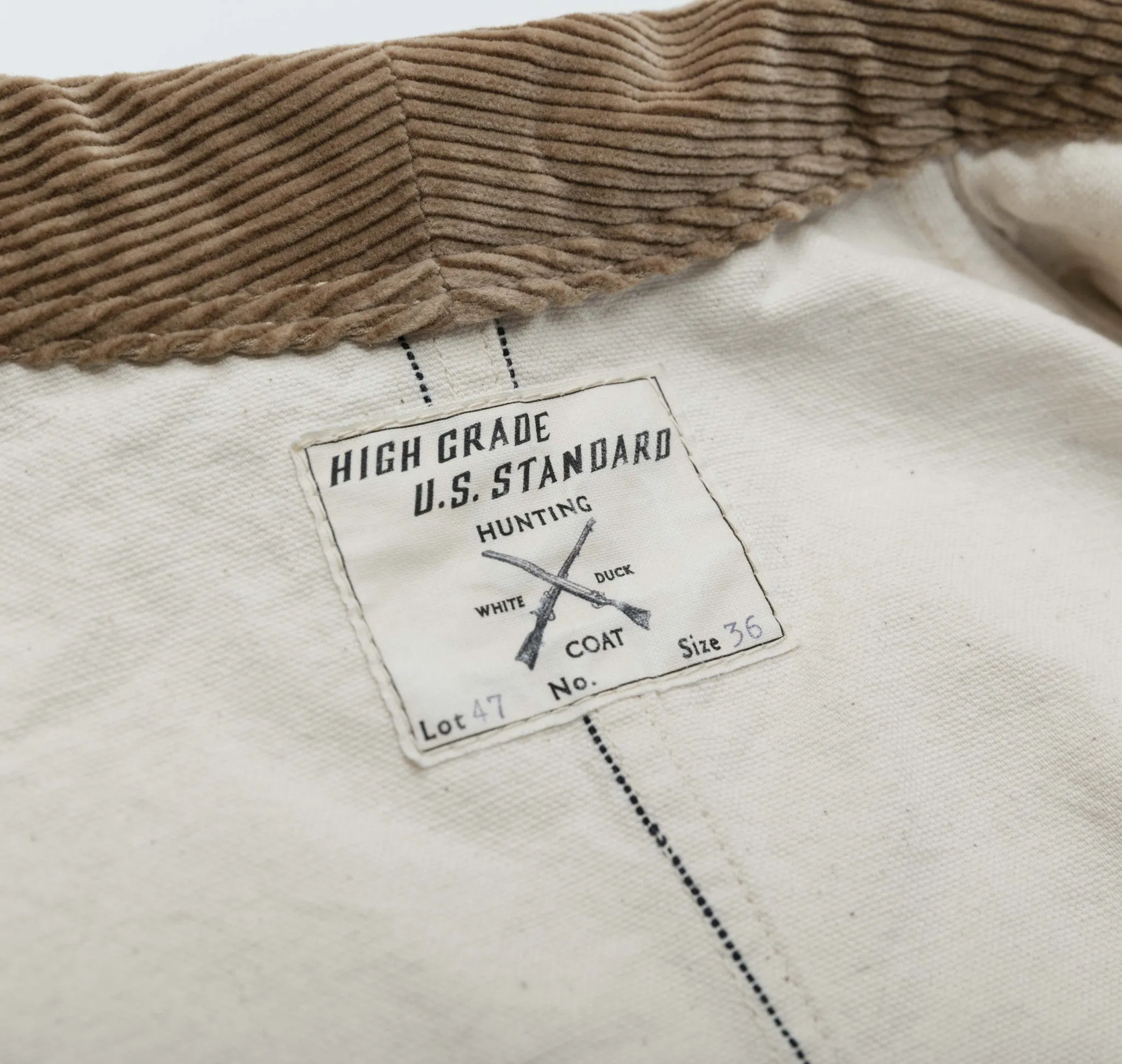 White Duck Hunting Coat