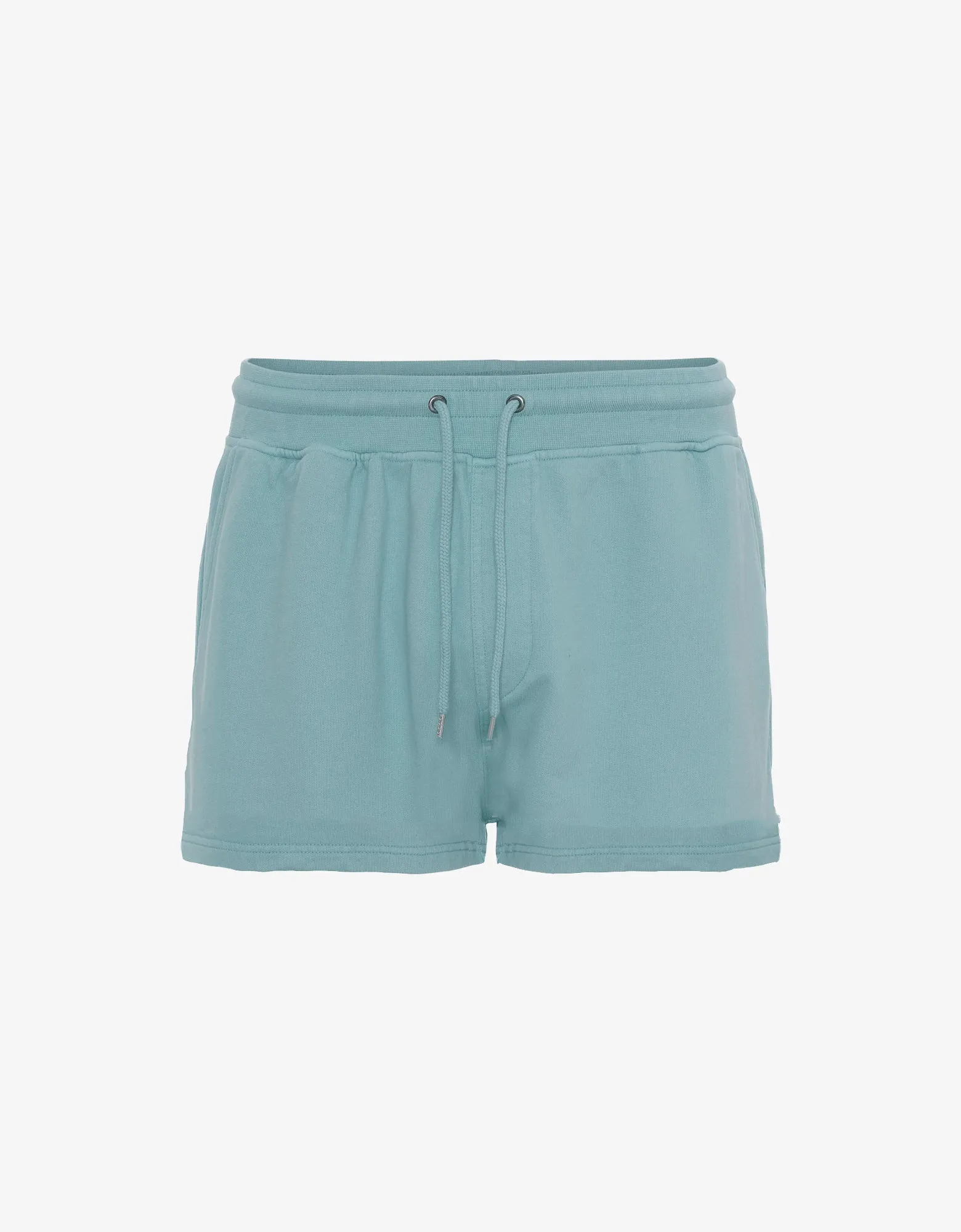 Women Organic Sweatshorts - Steel Blue