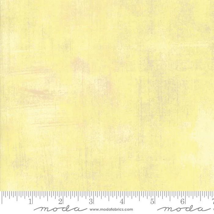 Yellow Grunge Basics Lemon Grass 44"/45" Per Yard